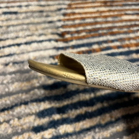 Guess Factory Rhinestone Sandals Size 5M - Picture 5 of 9